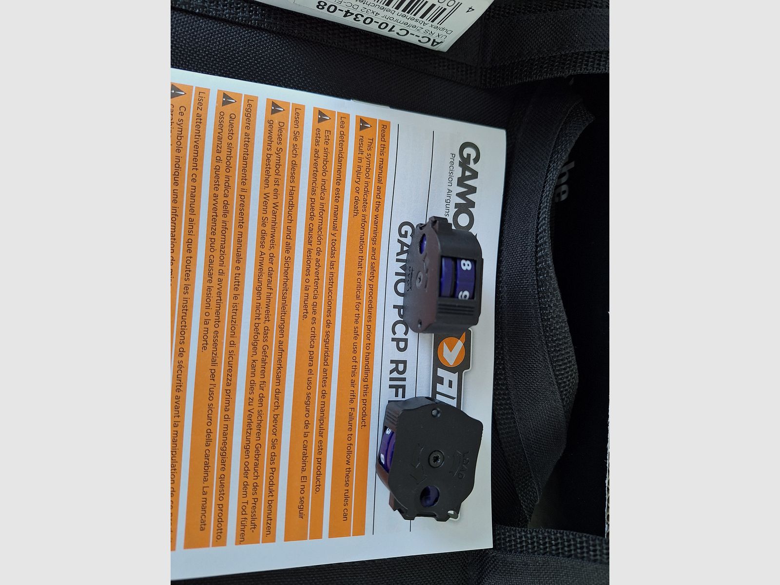 Gamo Arrow PCP karabin pneumatyczny 4,5mm w zestawie z 2x10 magazynkiem