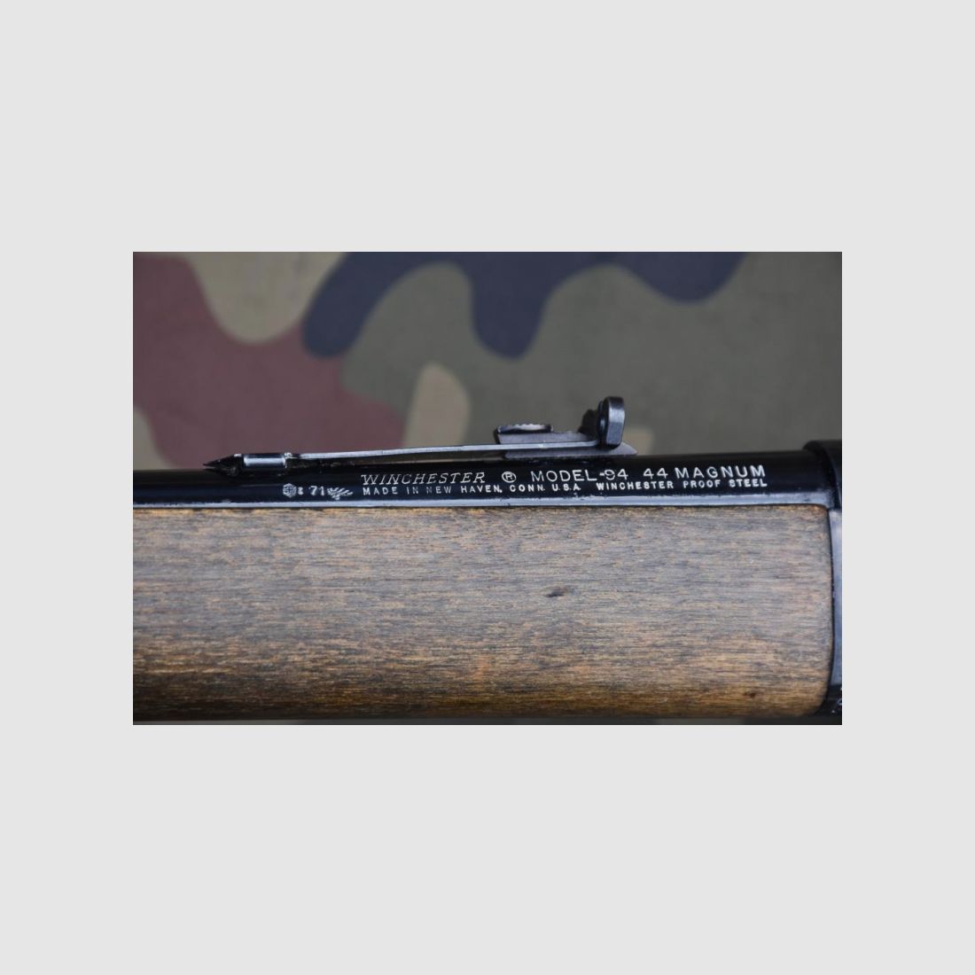 Westernwaffe Unterhebelrepetierer Büchse Winchester Mod. 94 Kal. .44 Remington Magnum Bj. 1971