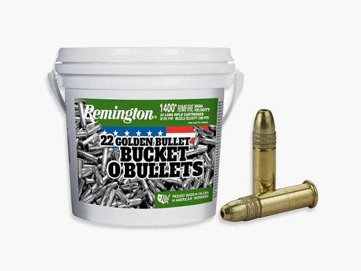 Remington Golden Bullet .22 LR 36GR BPHP 1400 cartouches