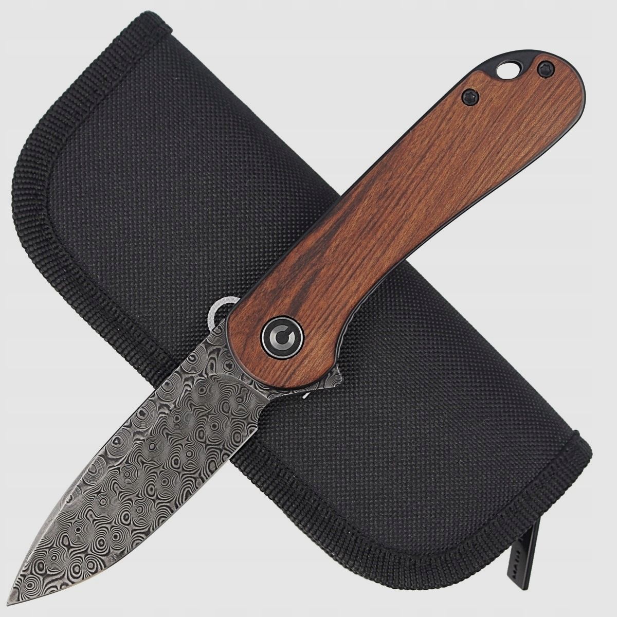 Nóż Składany Civivi Elementum Damascus Guibourtia C907DS-2, zdjęcie 2 z 14