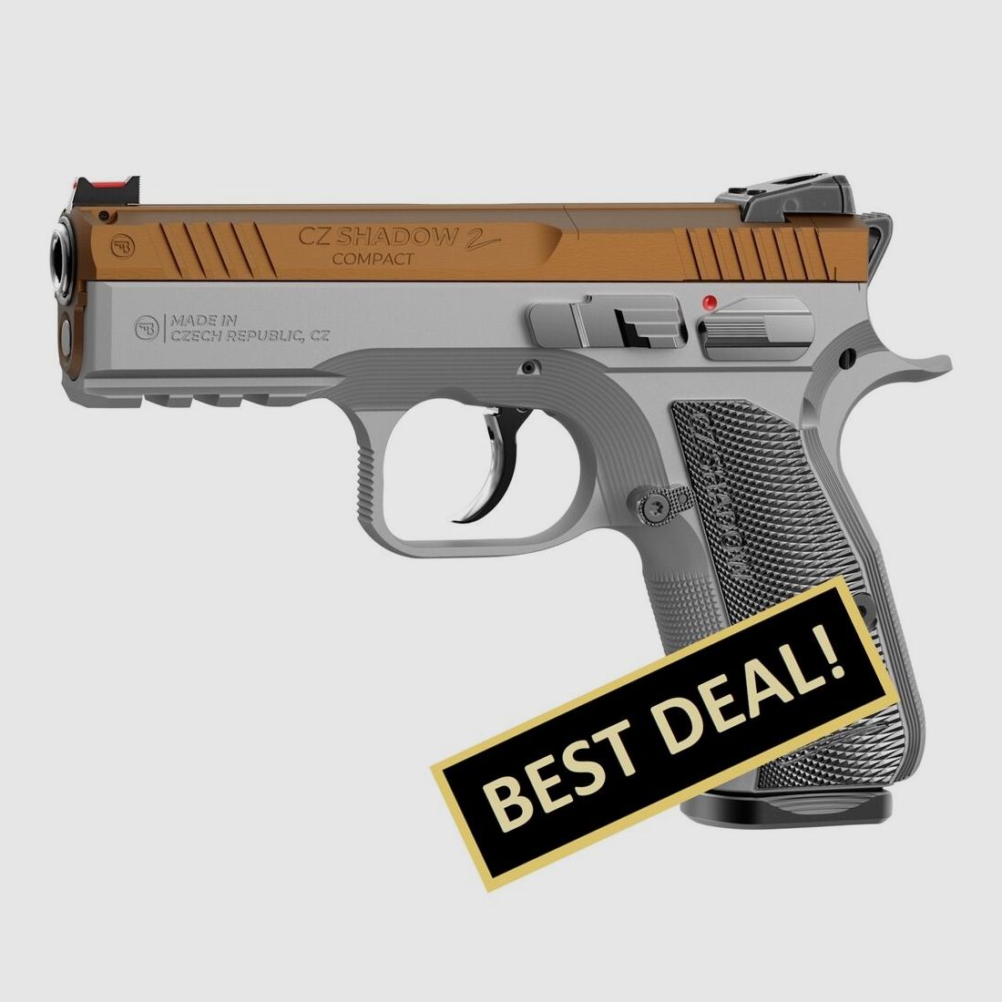 CZ Pistole Shadow 2 Compact OR Gold Alloy 9 mm Luger