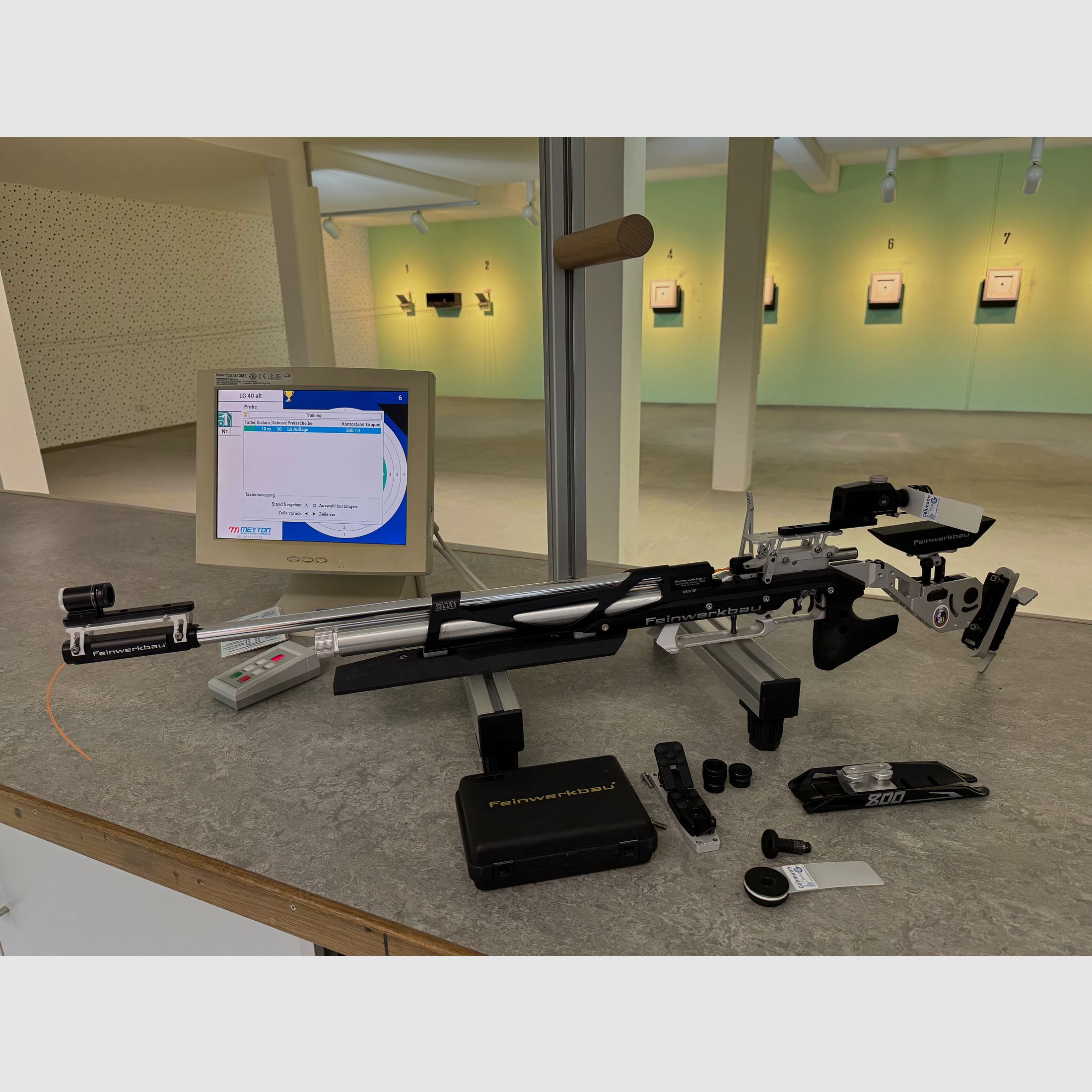 Feinwerkbau 800X support - Warranty until June 2027