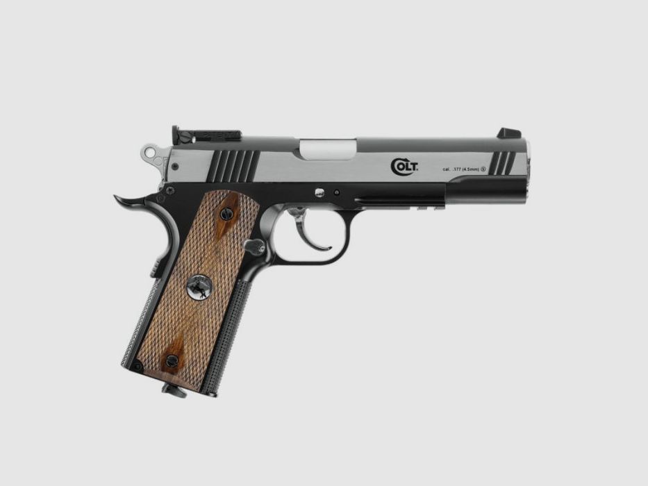 Colt CO2 Pistole Spezial Combat Classic Kal.4,5mm 3,5 Joule 20 Schuss, Bild 5 von 10