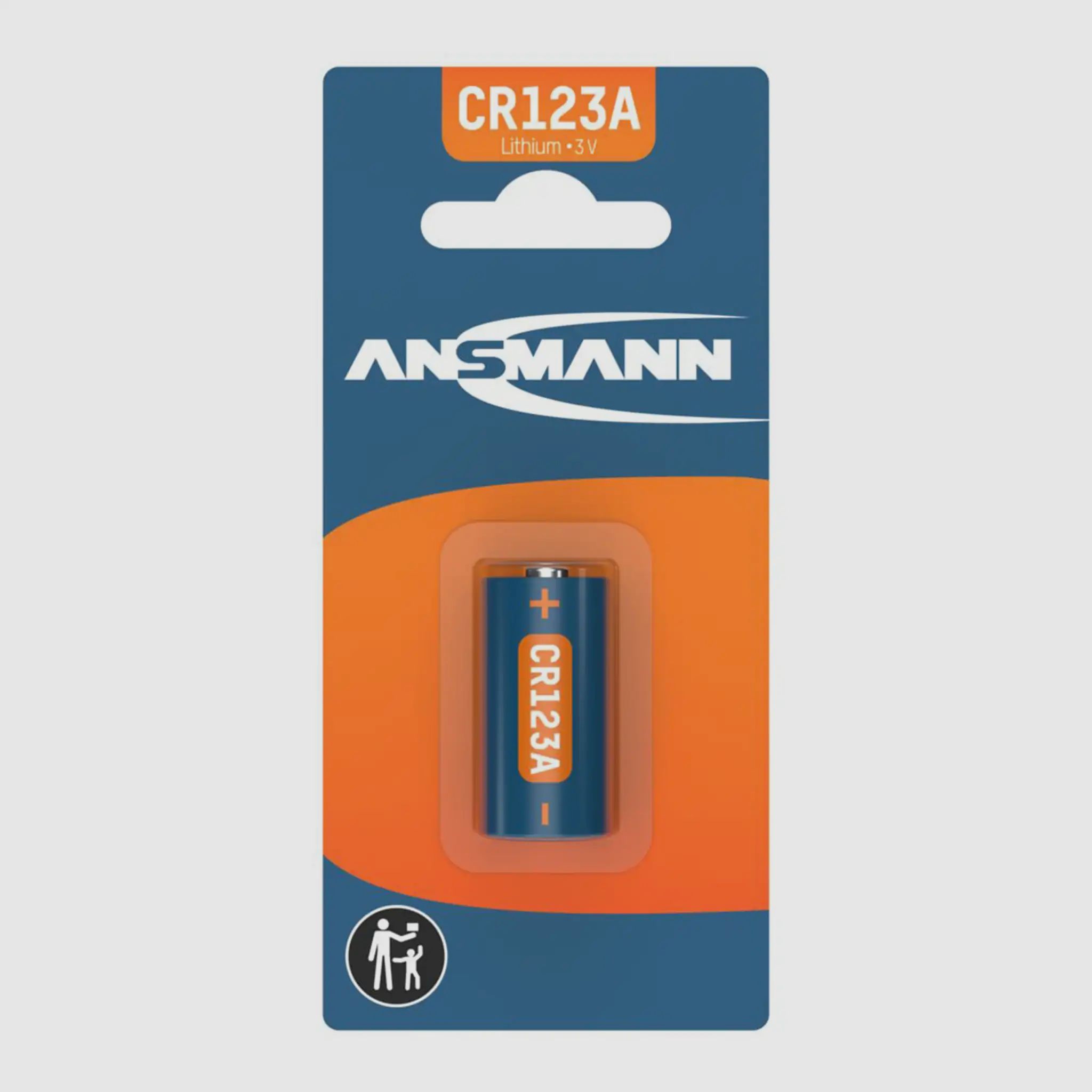 Batteria Litio Ansmann CR123A