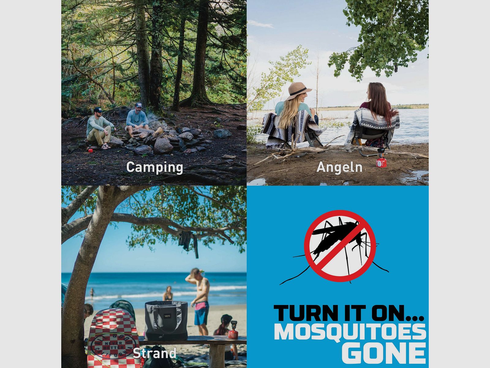 THERMACELL 920210 MR-BP Mückenabwehr Camping Backpacker