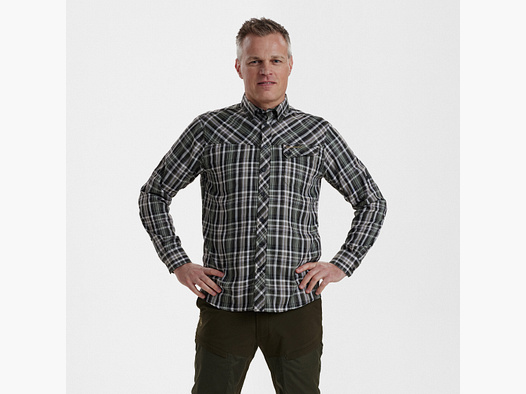 Mateo Shirt - Green Check - Men's Size: 39/40