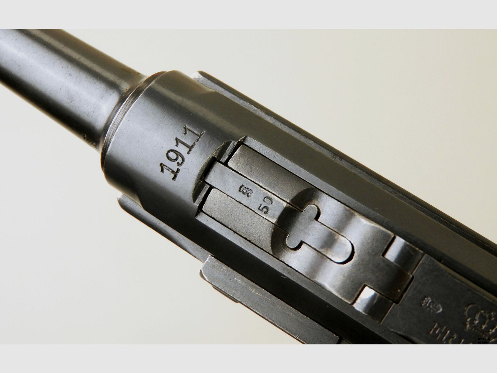 Pistole Erfurt mod. Luger P08 Kal. 9×19 matr. 8150, Bild 11 von 17