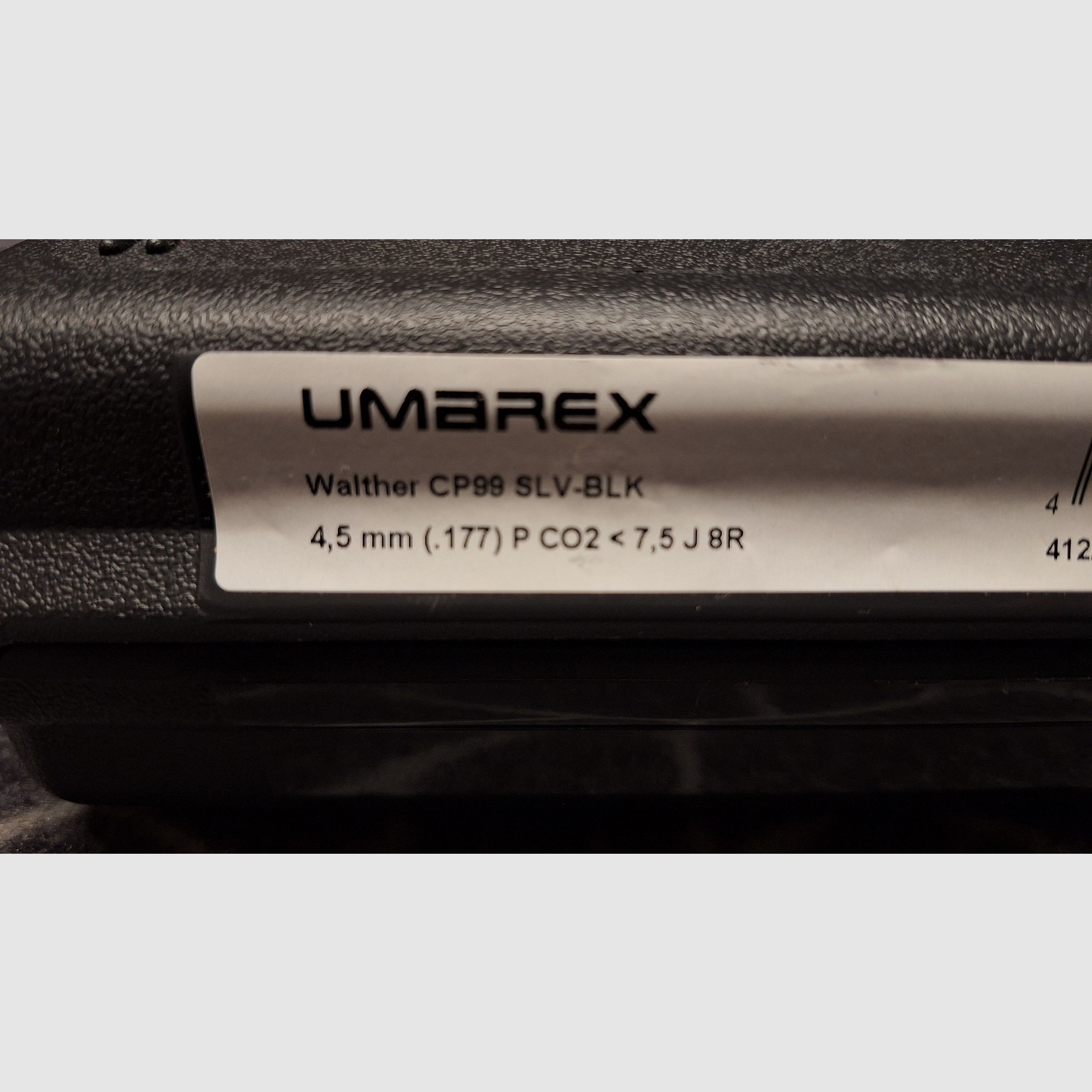 Walther CP99 Nickel 4,5 mm Diabolo CO2-pistool NIEUW!