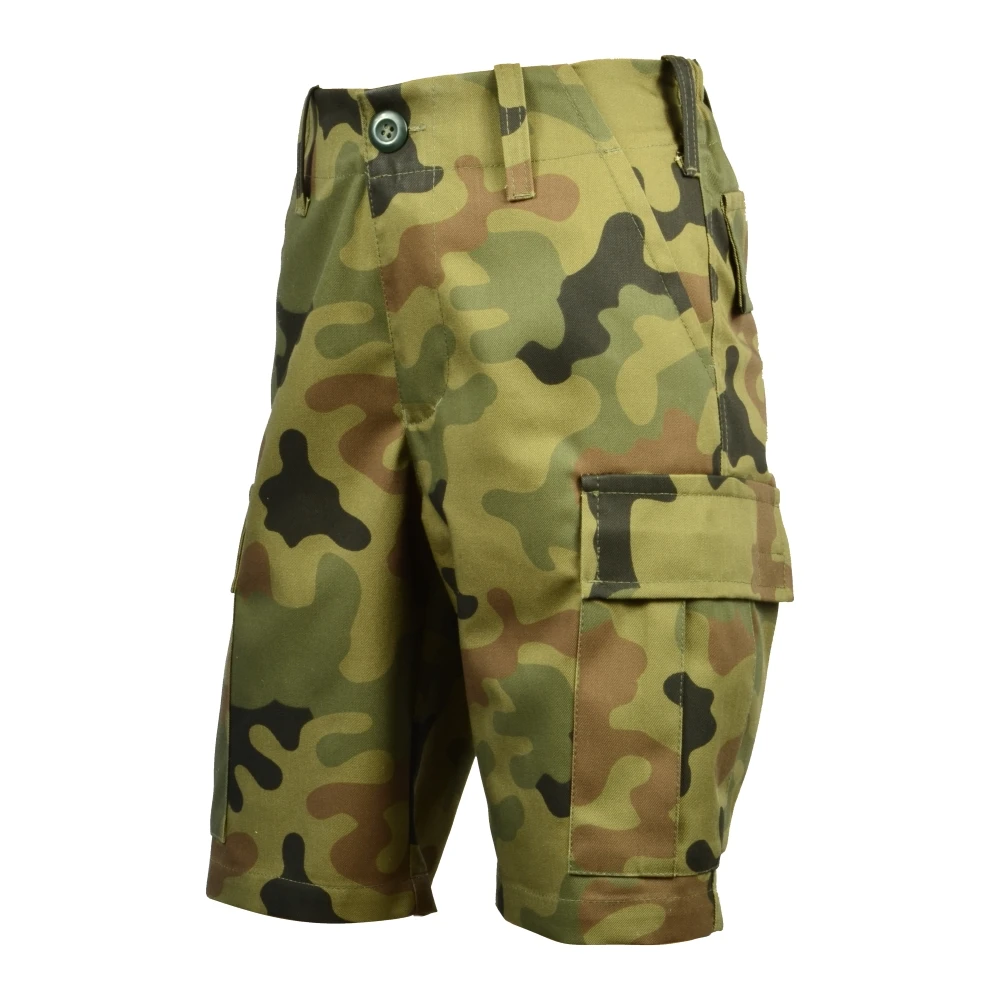 Pantaloncini militari per bambini WZ93 PL woodland, svendita