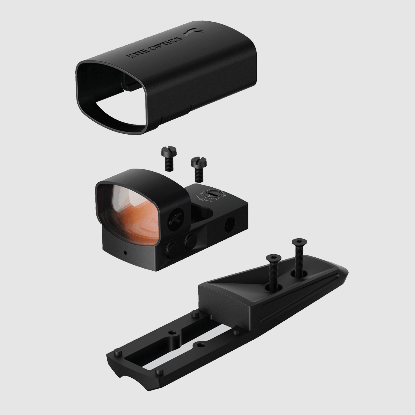 RED DOT – KITE OPTICS – KX 1 BRG MONTAŻ 3MOA / BL, zdjęcie 2 z 2