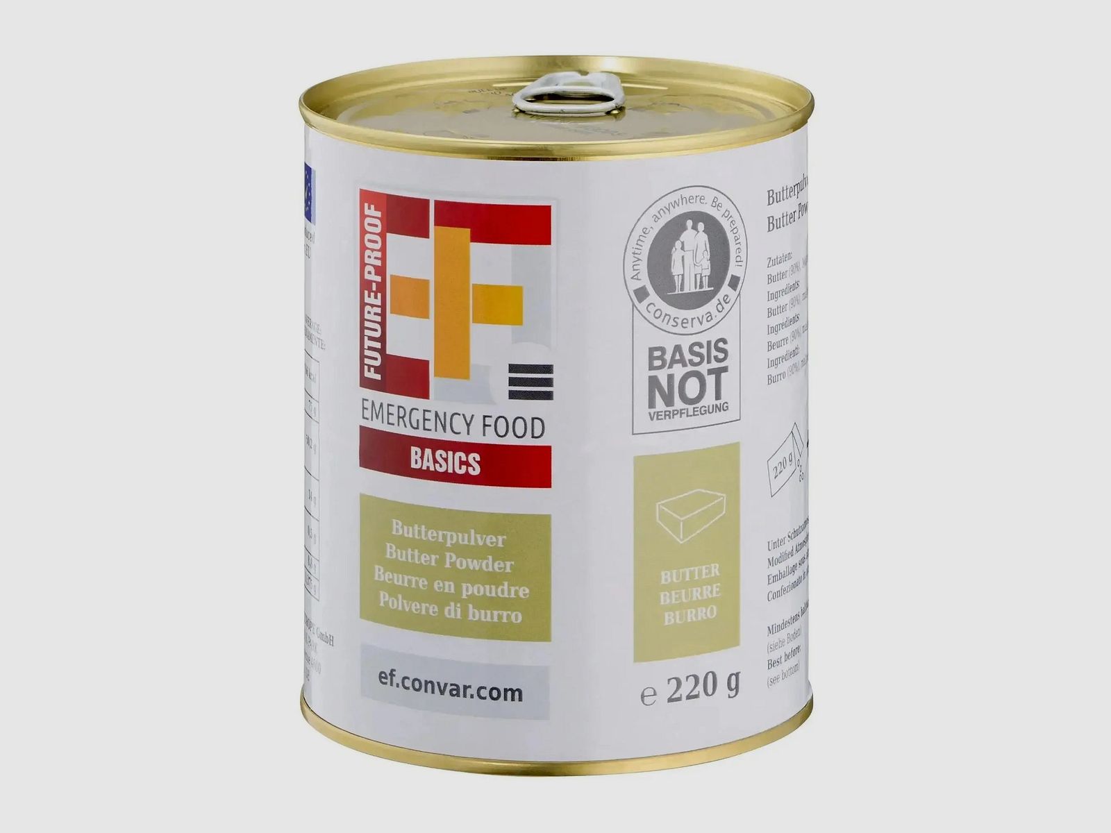 EF Emergency Food Butterpulver 220g