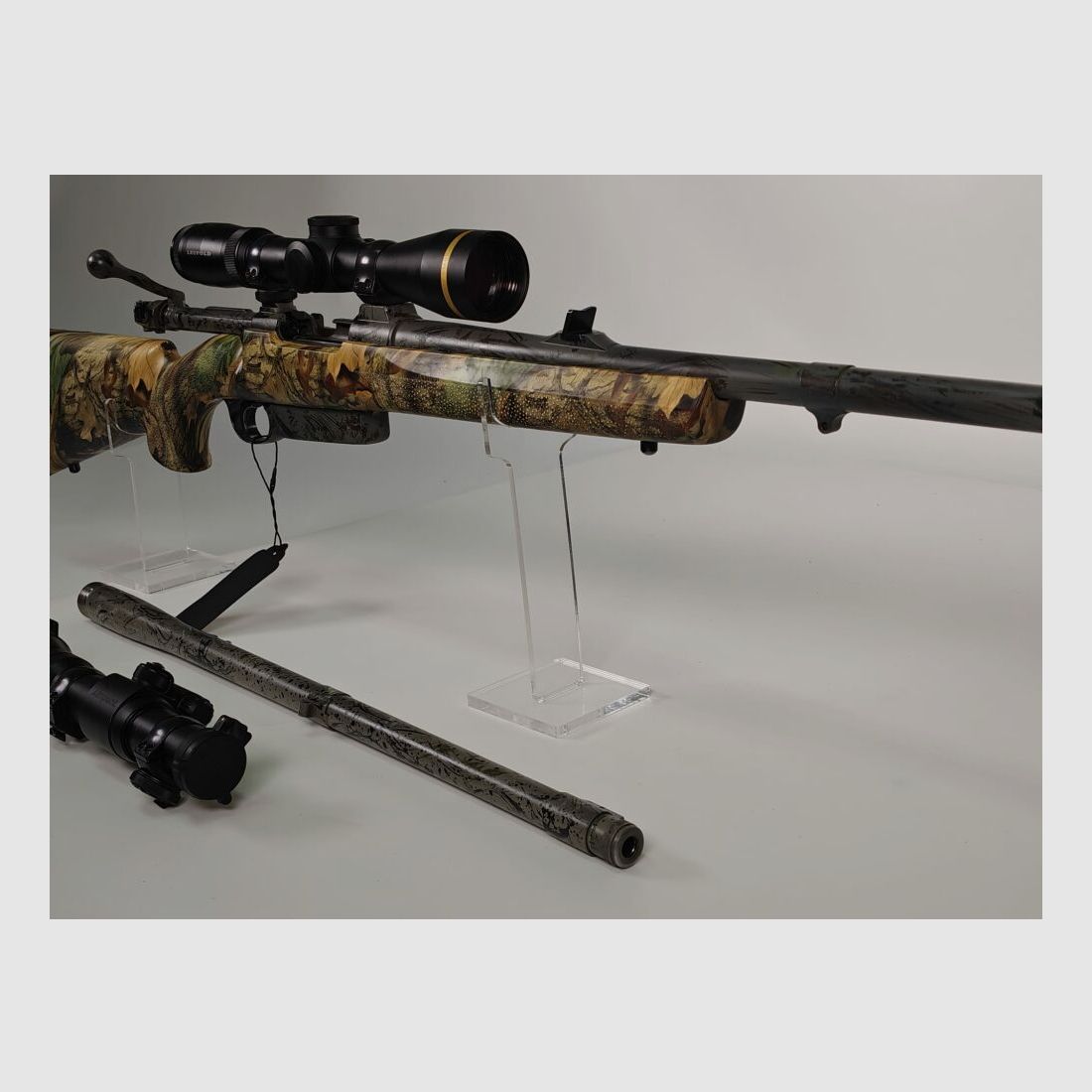 Steyr Mod. 98 z wymienną lufą, Leupold i Aimpoint