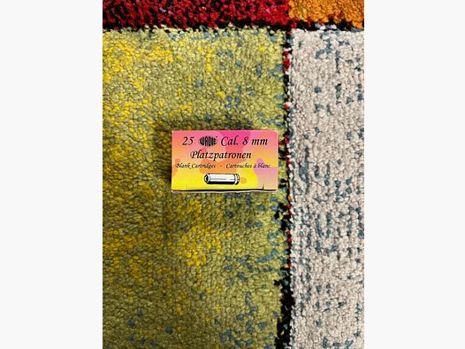8mm Platzpatronen Wadie - Sammler