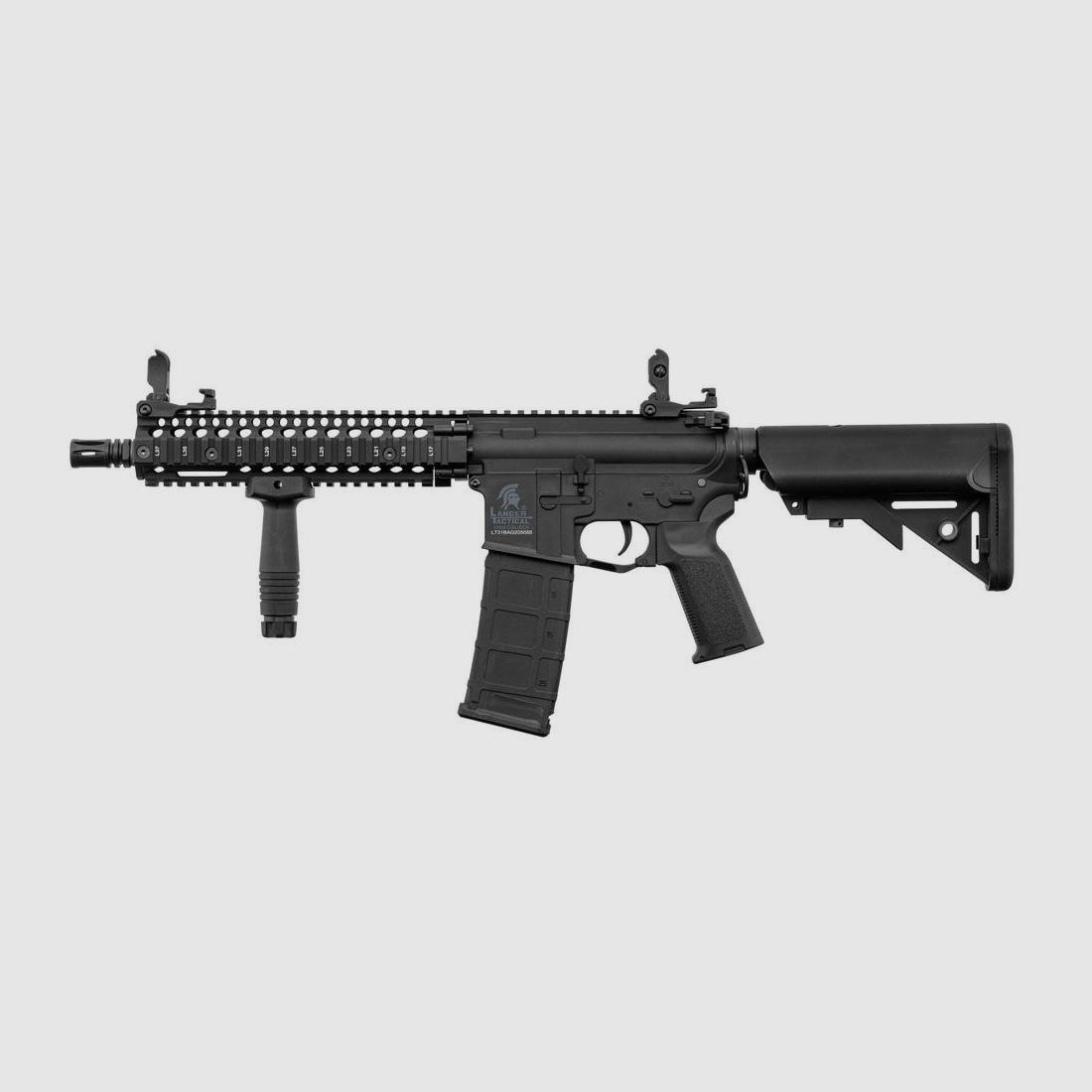 Replik AEG LT-18 GEN2 MK18 Schwarz Lancer Tactical - Komplettpaket - Hohe Leistung - Präzision und Robustheit, Bild 2 von 5