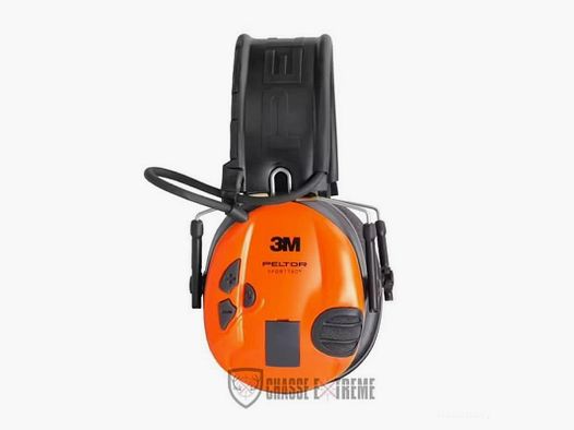 Cuffie Elettroniche 3M PELTOR Sport Tac Arancione Verde