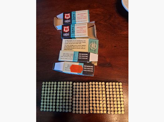 250 pcs. RWS Dynamit Nobel Z.22 Long Extra Weak