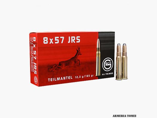 GECO – 8X57 JRS SOFT POINT 12.0G / 185GR