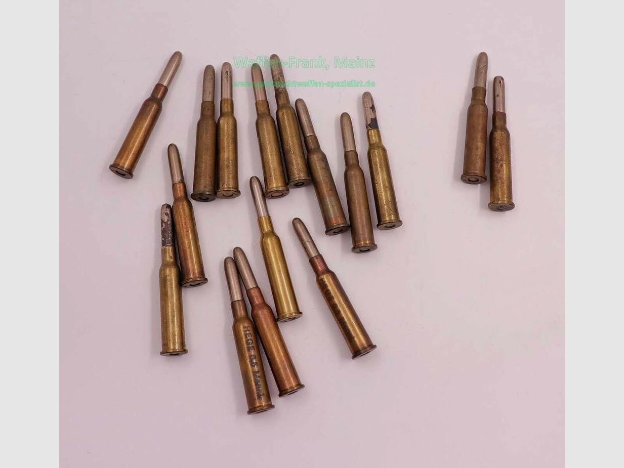 Various manufacturers rifle cartridges 6.5x53.5R
