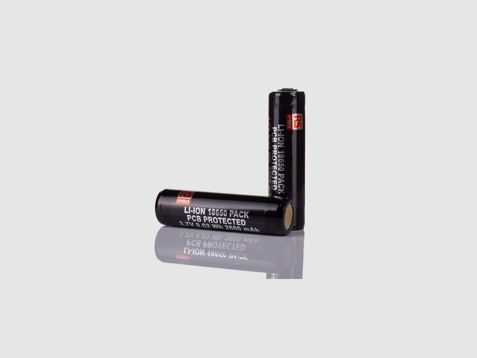 RS PRO – RECHARGEABLE BATTERY, 18650 FORMAT, 3.7V, 2.6Ah, LITHIUM IONS