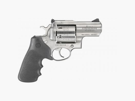 Ruger Revolver - DA, Super Redhawk Alaskan, KSRH-2454, .454 Casull, Satin Stainless, 2.5"