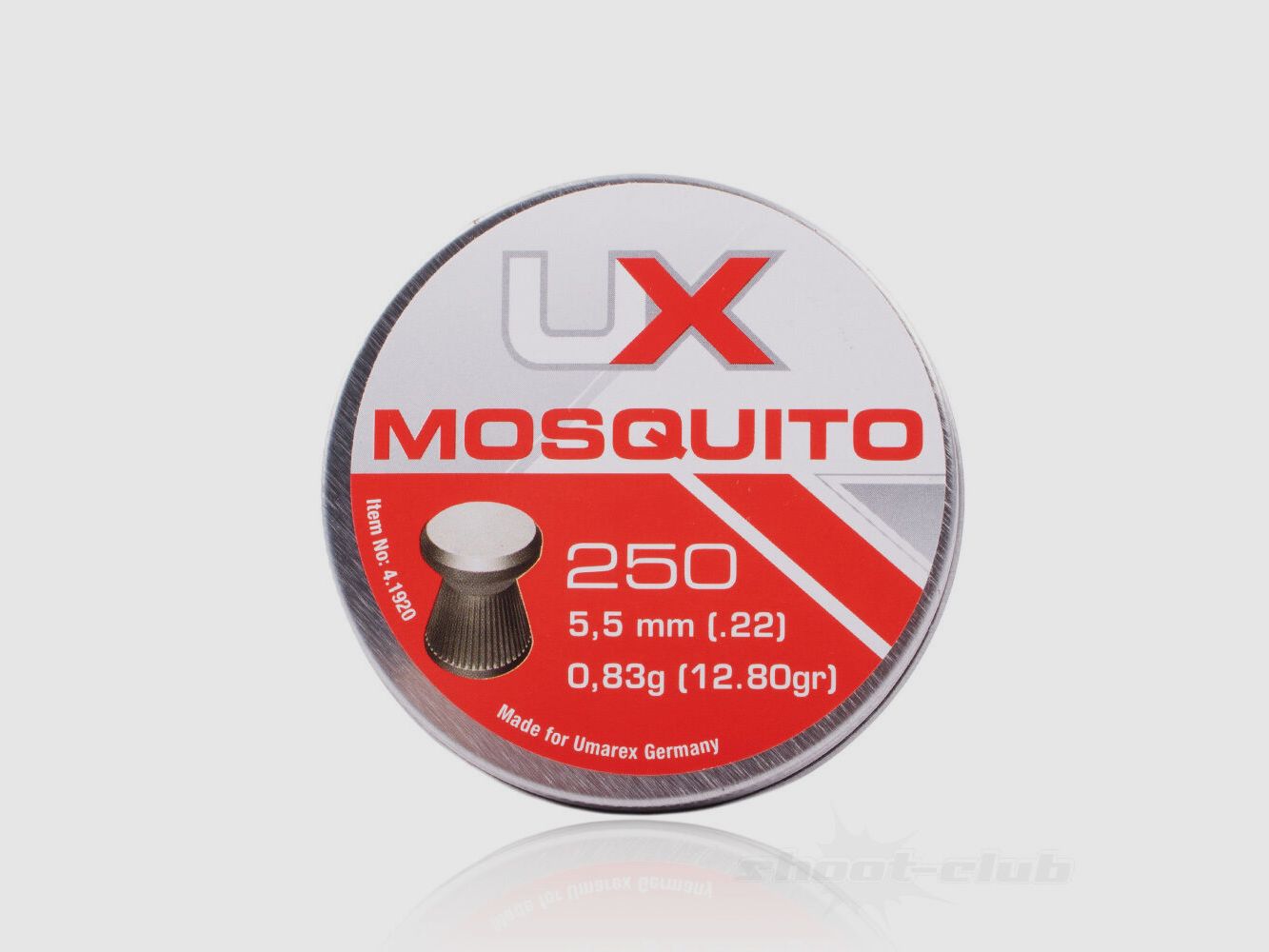 UMAREX	 Mosquito Flachkopf Diabolos 5,5mm - 250 Schuss