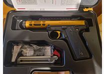 RUGER MARK IV 22/45 LITE .22 LFB. Gold