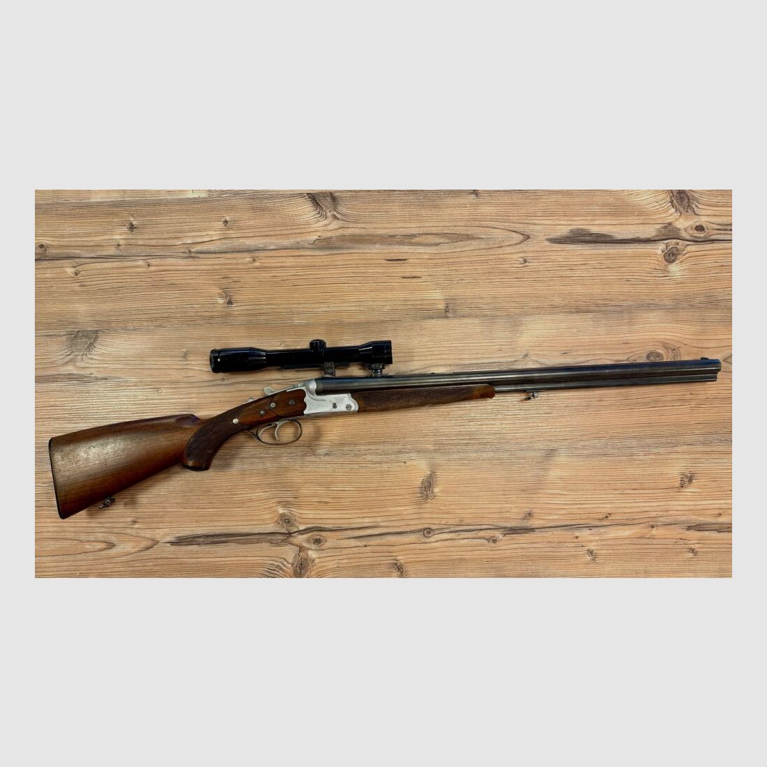 Heym Drill. 8x57JRS 16/70 Heym