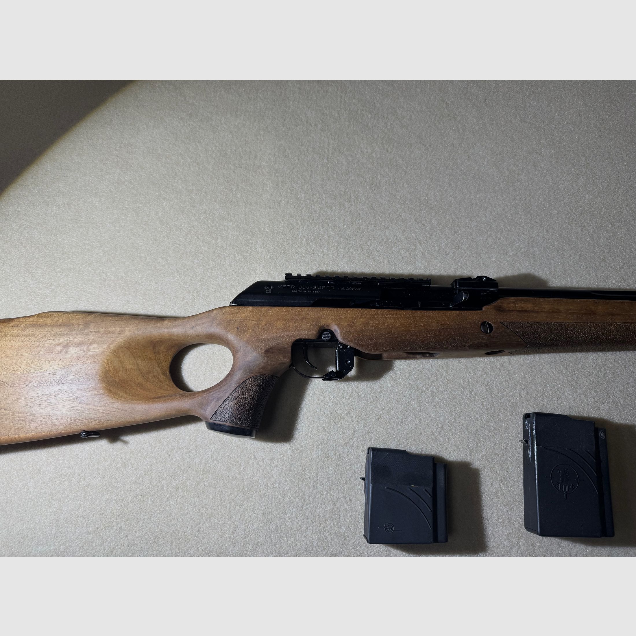 Self-loading Molot Vepr Super in caliber .308 Win.