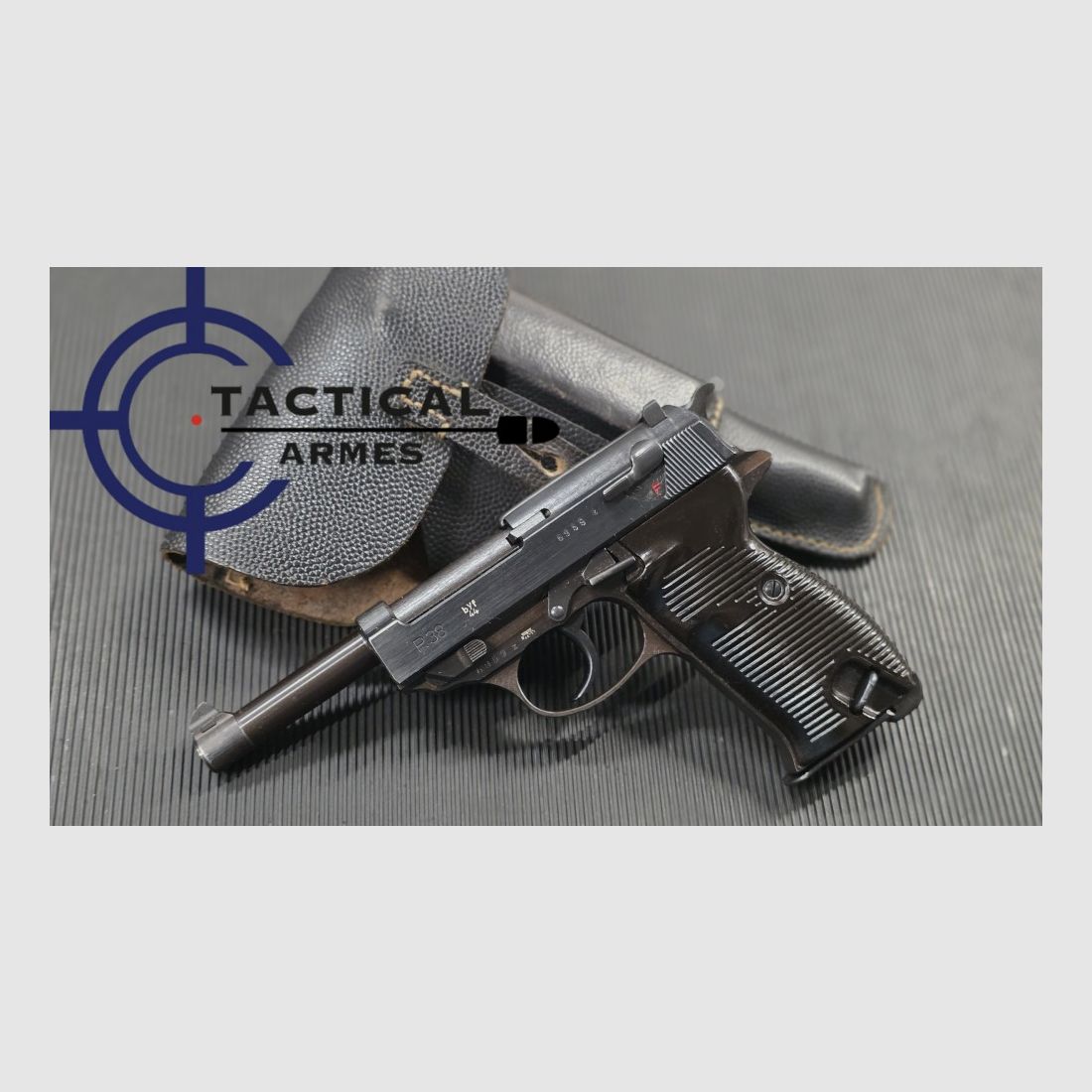 Walther P38, Byf 44, Wehrmacht, WaA135, Kal. 9mm Para