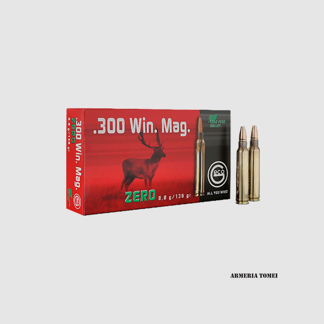 GECO – .300 WIN. MAG. ZERO 8.8G / 136GR