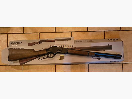 Barra 1866 4,5 mm Diabolo Co2 rifle incl. loading cases