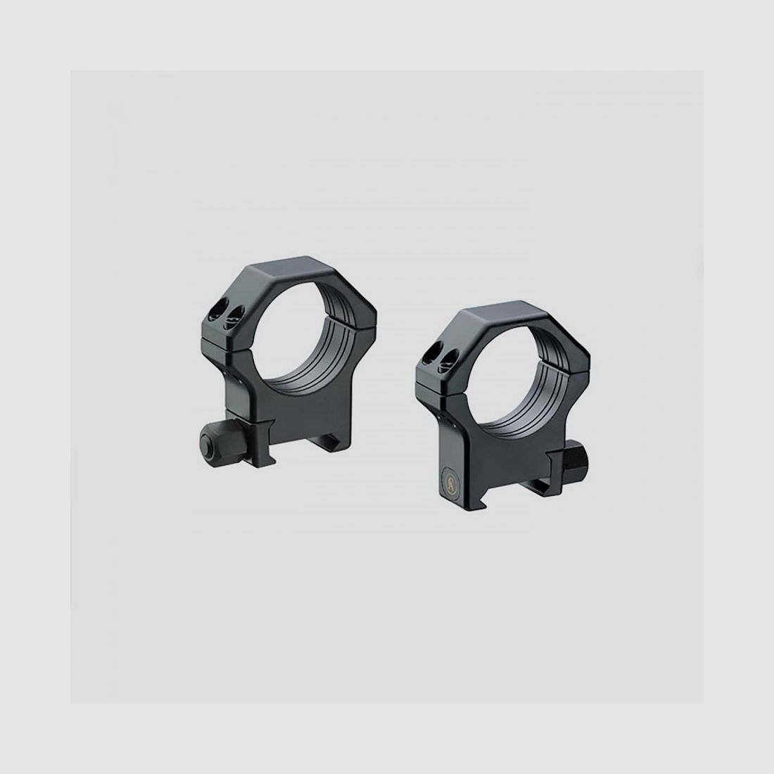 Anelli in acciaio temprato PICATINNY o WEAVER SPP01/B – Steel Picatinny Rings ø1” H 12 mm, immagine 2 di 2
