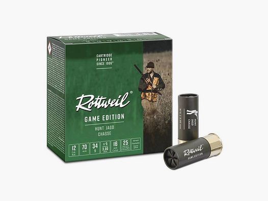 Rottweil Game Edition 12/70 Hunt 3,0mm , 25er Packung