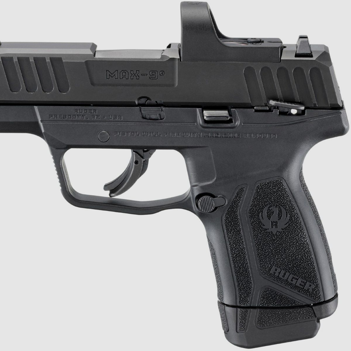 Ruger Max-9 MS - Ruger Ready Dot - Negro - 3523, imagen 7 de 8