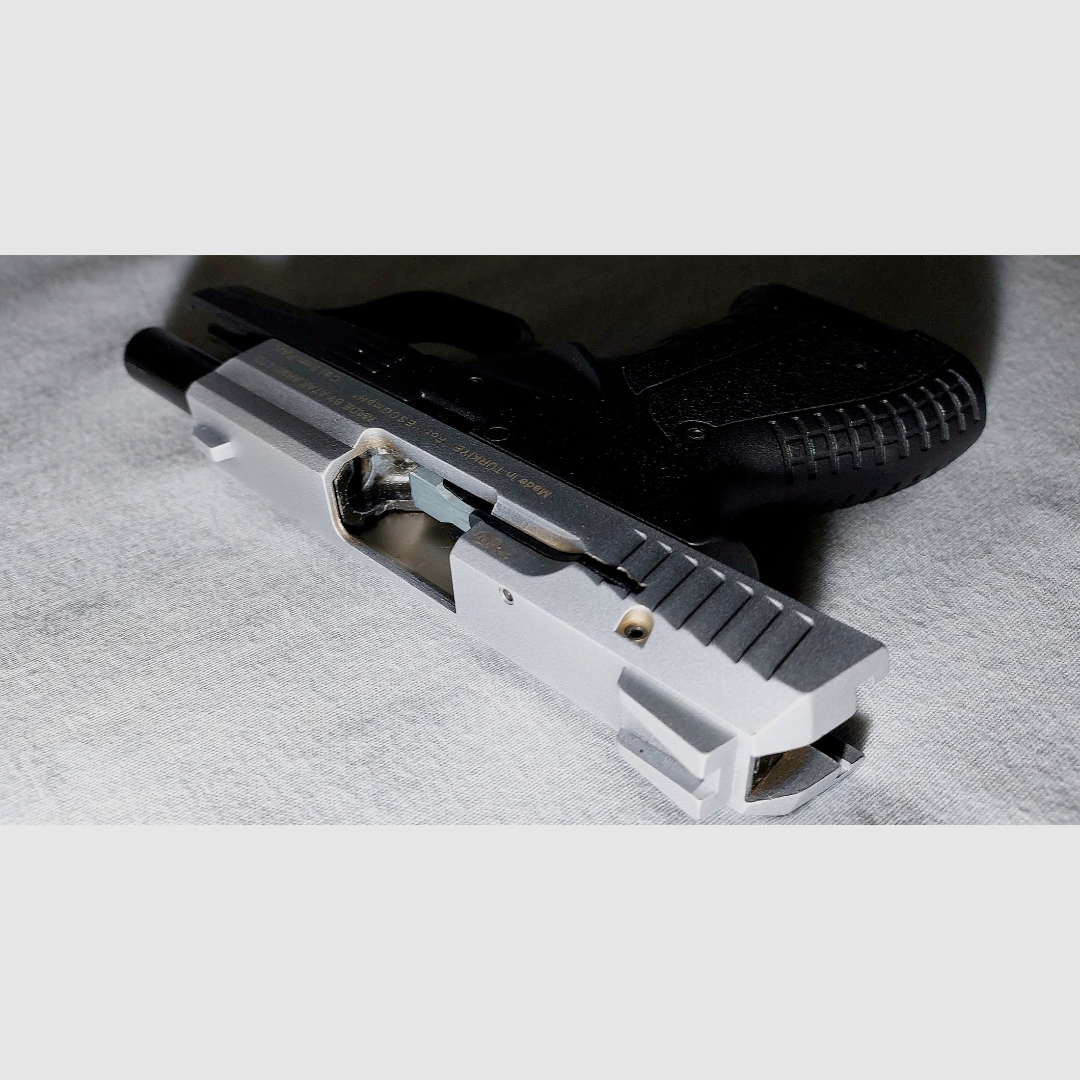 Zoraki M 906 Titan pistola de fogueo 9 mm P.A.K. PTB 1012 – con maletín, imagen 7 de 8