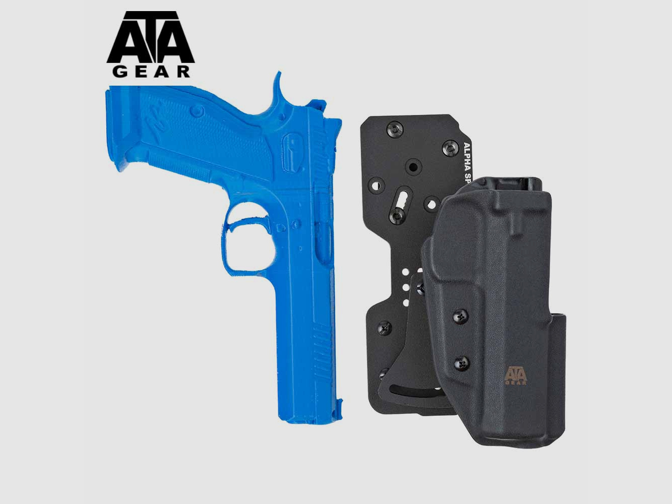 ATA-GEAR ALPHA SPORT ver. 2 SIG SAUER P226 X-SIX Gen 1 mit Bridge Mount Kit Right Hand black