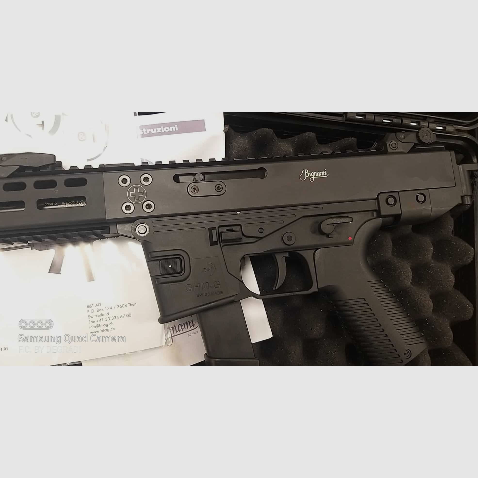 B&T PISTOL GHM9-G 6,8” CALIBRO 9X21, immagine 2 di 4