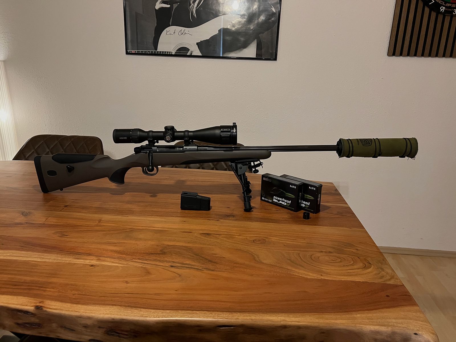 Mauser 18 Feldjagd 8x57IS + Hexalock + A-Tec H2