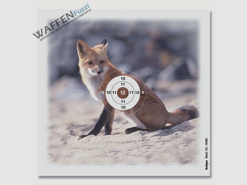 Fuchs-schijf voor 10m afstand 50 doelwitten