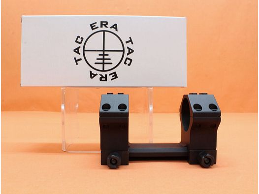 Recknagel Era-Tac block mount 34mm (T2001-341A) short with nut, black aluminum for Picatinny profile