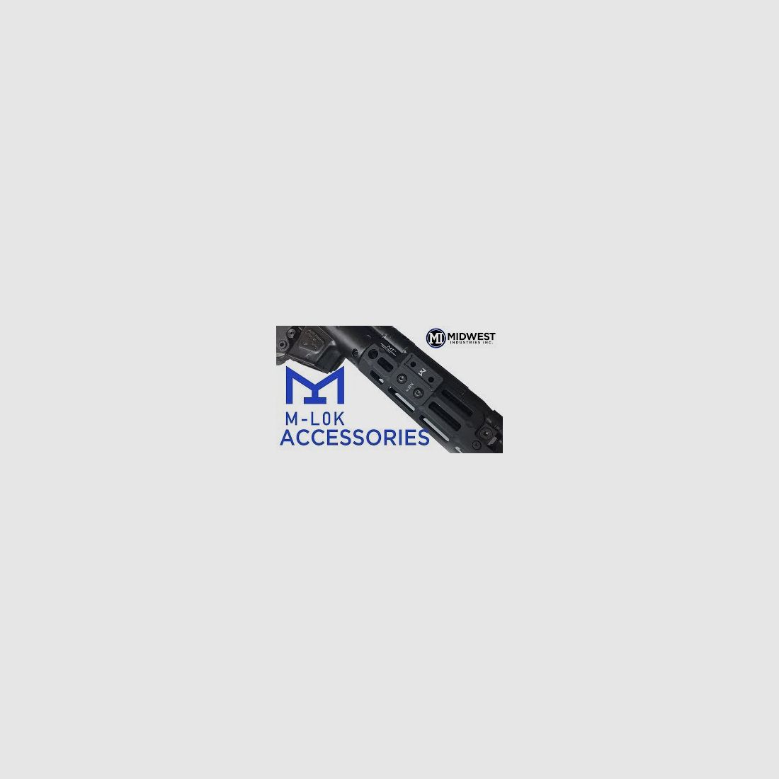 MIDWEST INDUSTRIES 7-Slot Mil-Spec 1913 M-LOK® Polymer Picatinny Rail Section, Bild 2 von 2