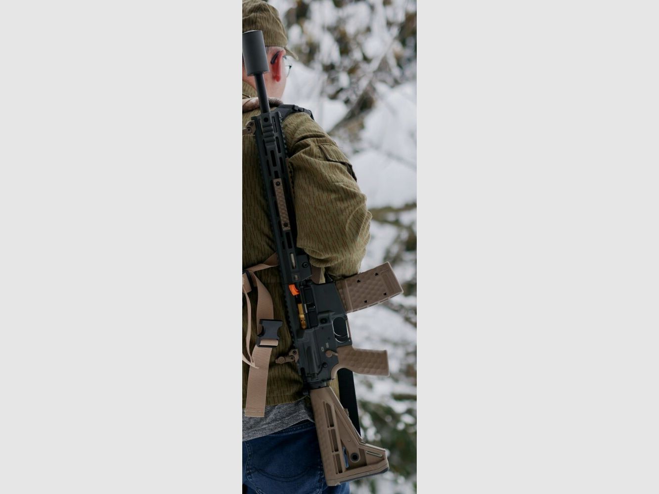 OBERLAND ARMS OA-15 PR M5, loop 16,75", OA MDR M-LOK handgreep 13", OA M4-schaft BUIS, MFD