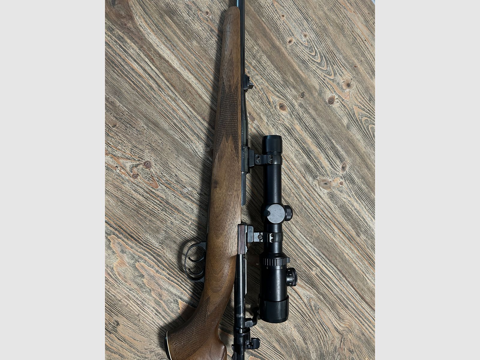 AKAH Rep. Büchse K98 7x64 mit Zielfernrohr RWS Premium 1.25-4x24