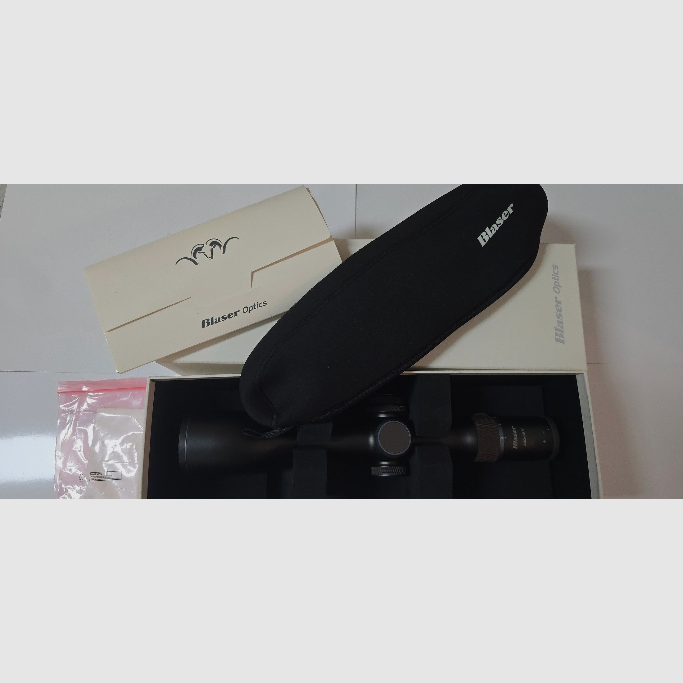 Optique cible Blaser B1 4-20x58 iC avec rail Zeiss