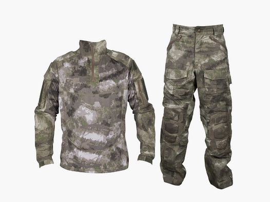 DELTA SIX Bundle tattico Paintball Spec-Ops 2.0 (Tubo+Maglia) Urban Brown-Grey Camo