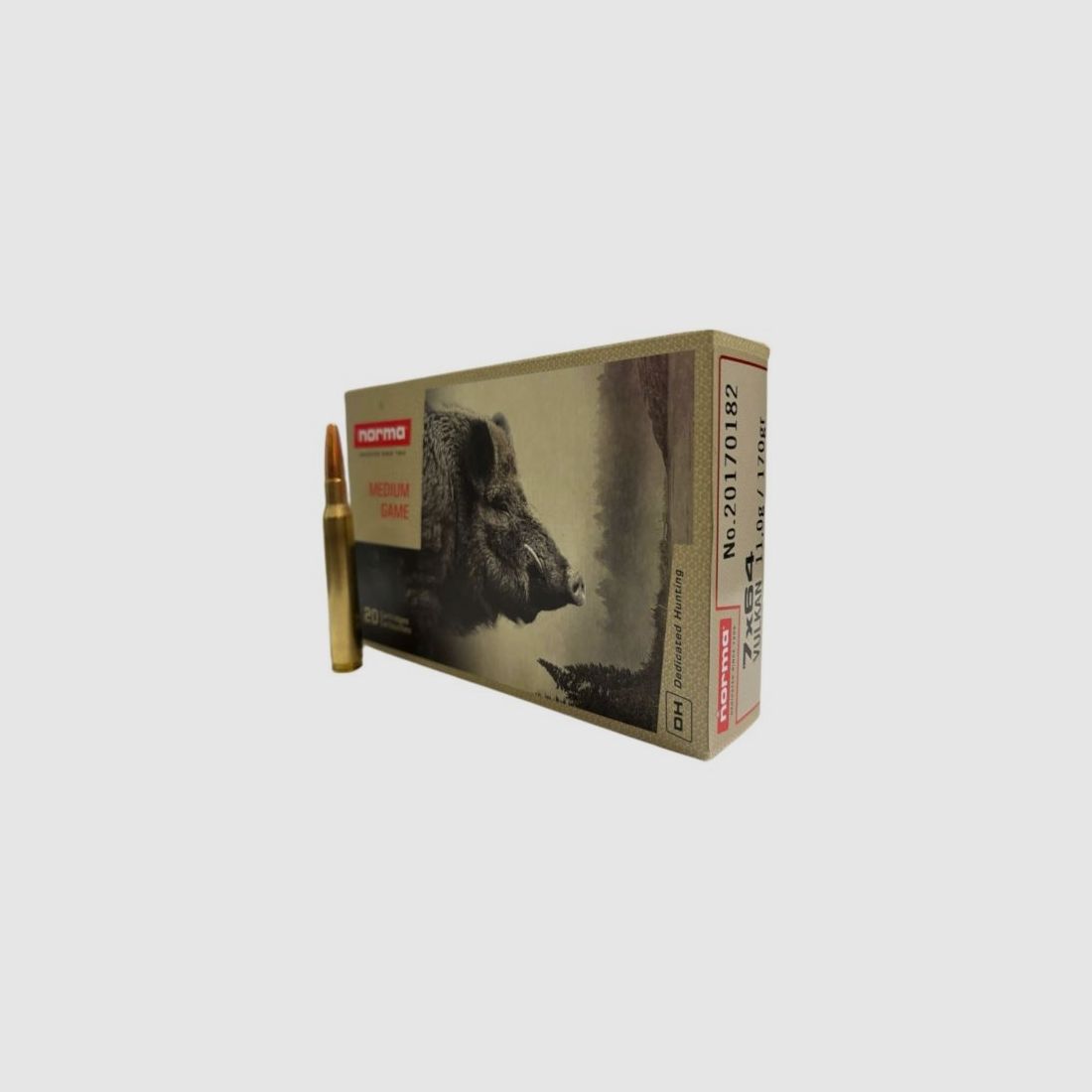 Munitions Norma 7x64 Vulkan 11 g/170 gr