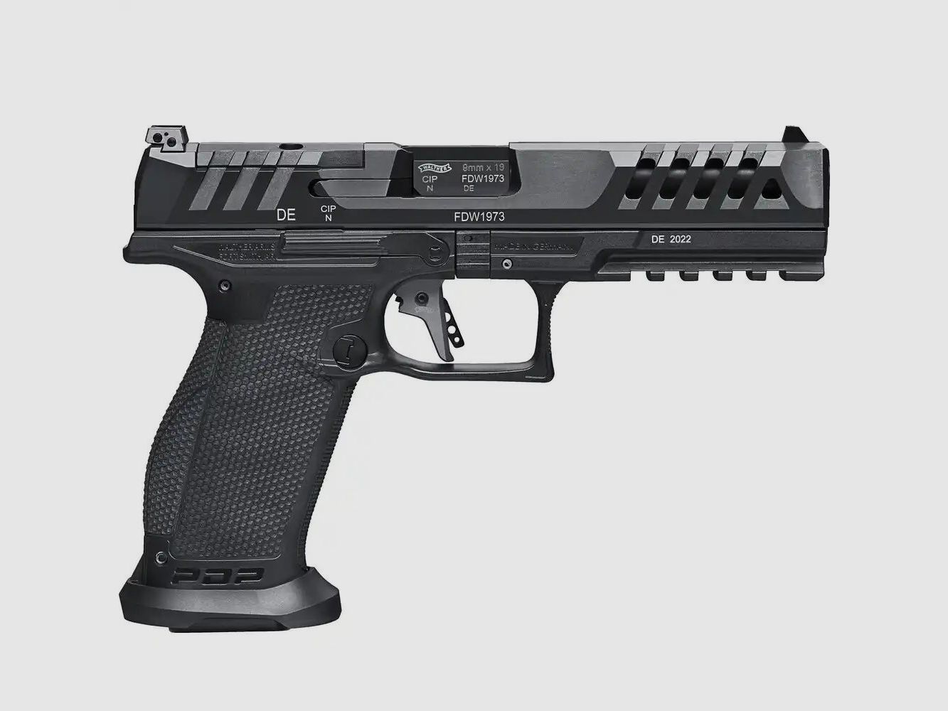 WALTHER PDP MATCH FS - 5" Poly Optics Ready