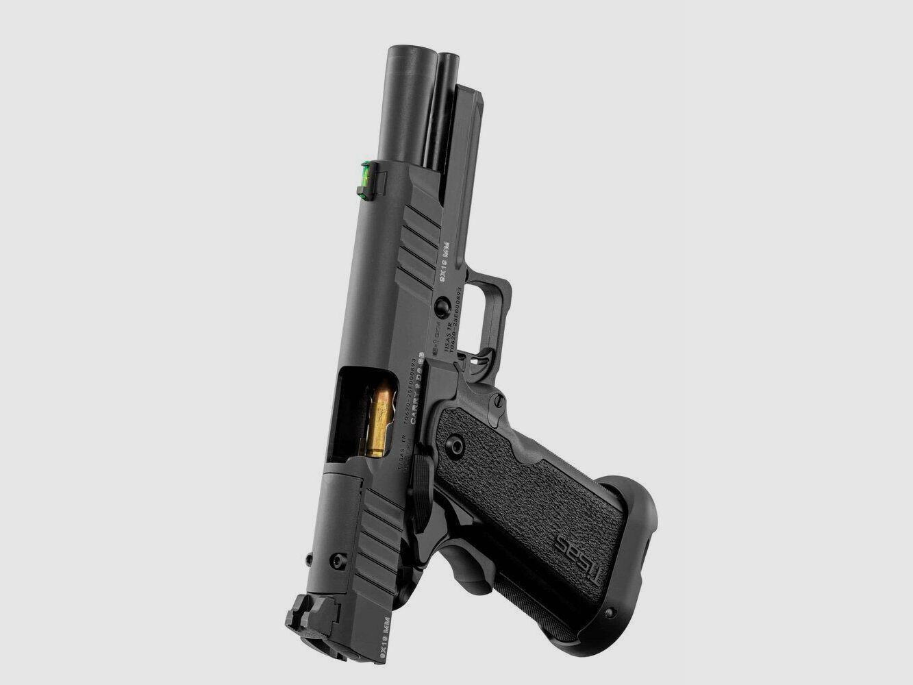 Pistolet Tisas 2011 Carry Bull Barrel Double Stack Cal. 9×19 Optic Ready, image 4 sur 5