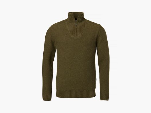 Chevalier Loxley Windblocker Suéter de Lana Hombre Verde Bosque S