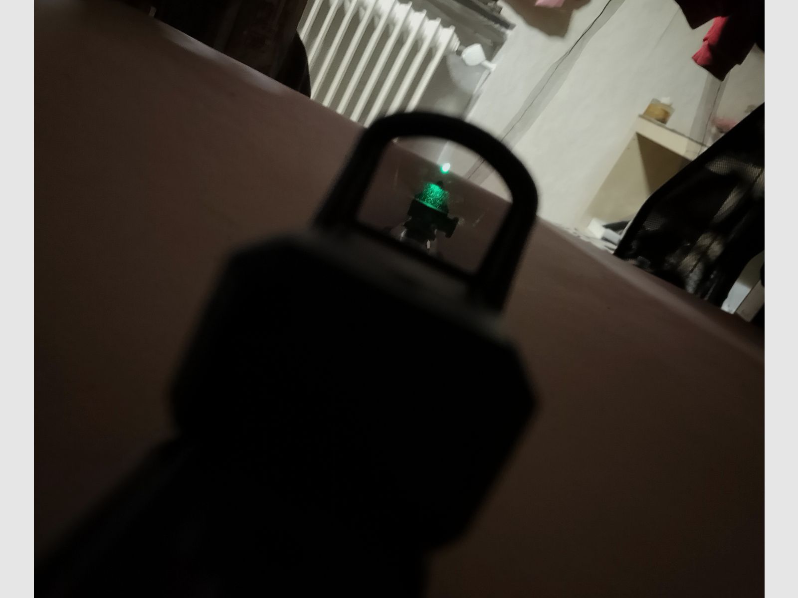 Goed onderhouden Mercury x tac 85 luchtgeweer kniklader 4,5mm .177 + doelwitten Target Diabolos Set Walther green Dot groene punt vizier